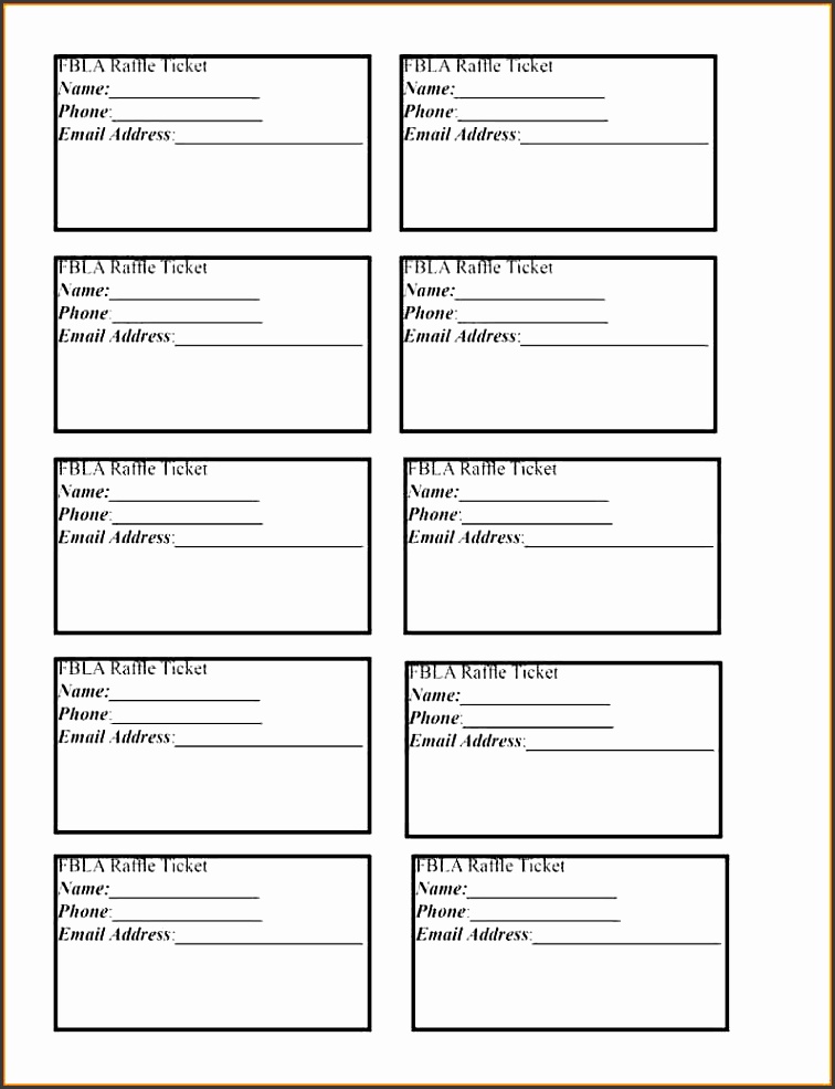 Raffle Tickets Template Free Online – What You Need To Be Aware Of
