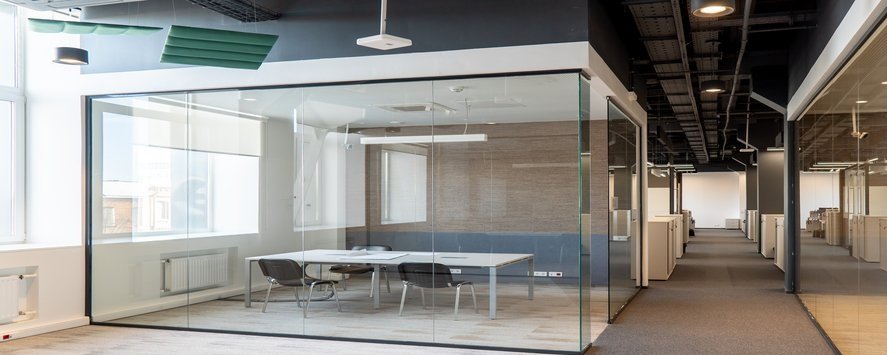Details On Glass Office Walls