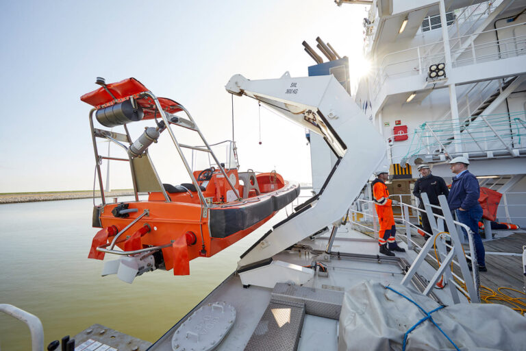 life raft and lifeboat