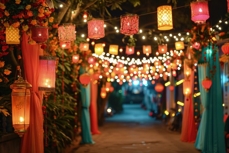 Individual Guide On Festival Lighting Hire