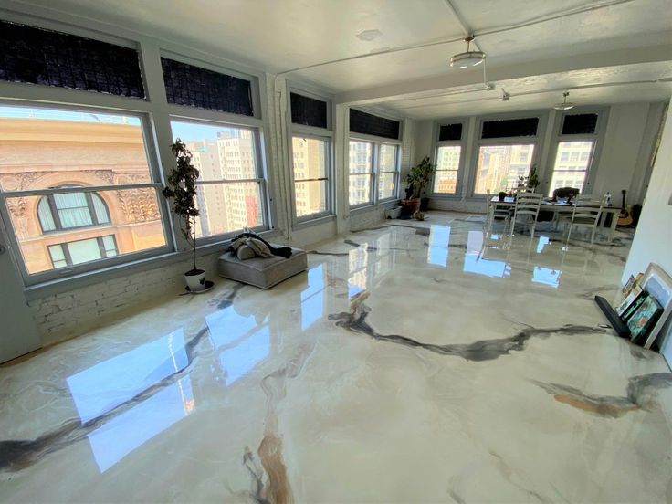 A Peek At Home Epoxy Resin Floors