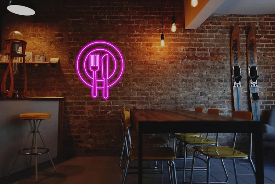 Detailed Analysis On The 3D Neon Signs Restaurant