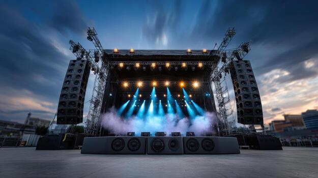 outdoor stage